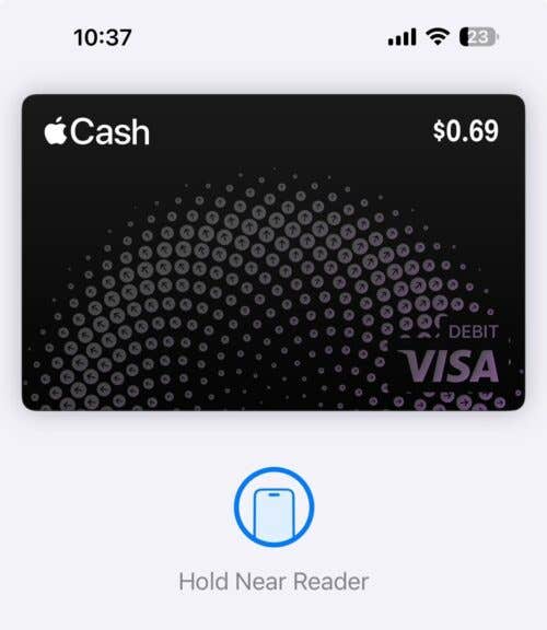 Send your Daily Cash to your Apple Cash account and redeem it for purchases through your Apple Wallet